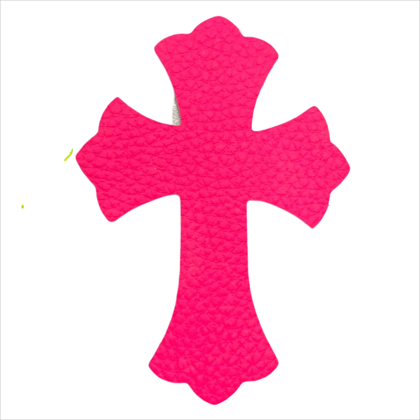 Genuine Leather Chromehearts Patches - Individuals - DIY Craft Pieces in Multiple Colors