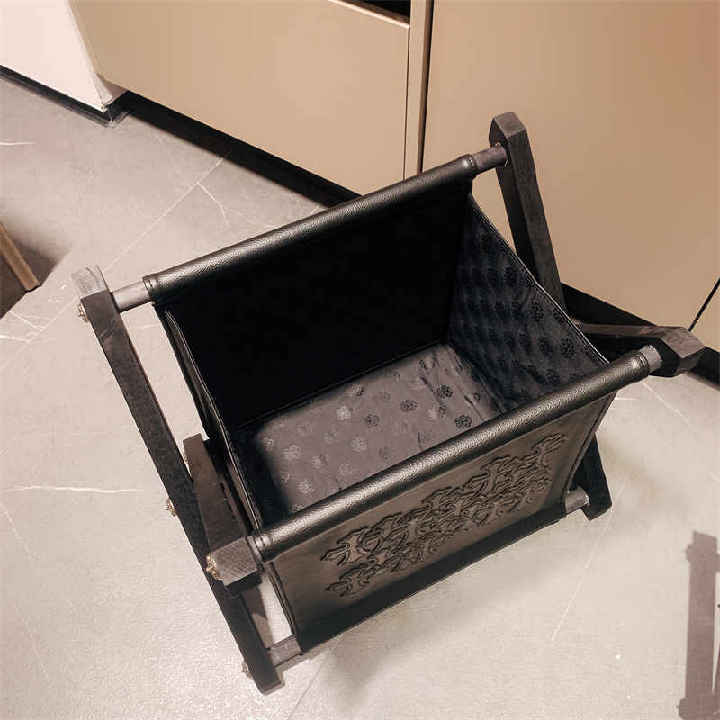 Book Storage Inspired by Chrome Hearts - Black