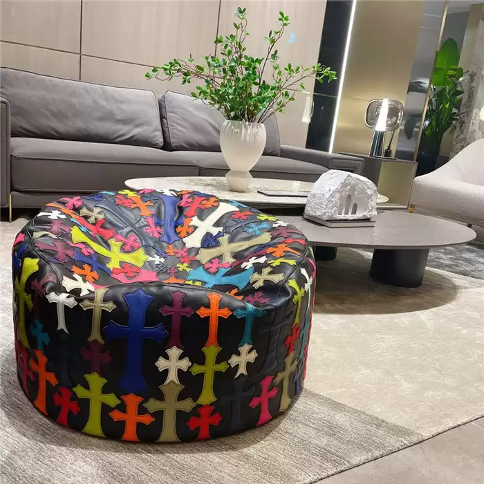 Chrome Hearts Inspired Bean Bag Chair Per Diem Home Decor