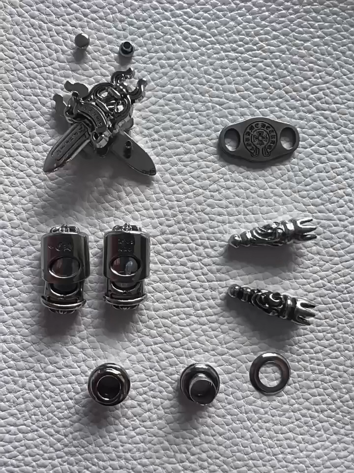 Chrome Hearts Inspired Shoe Accessories