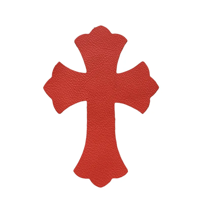 Genuine Leather Chromehearts Patches - Individuals - DIY Craft Pieces in Multiple Colors